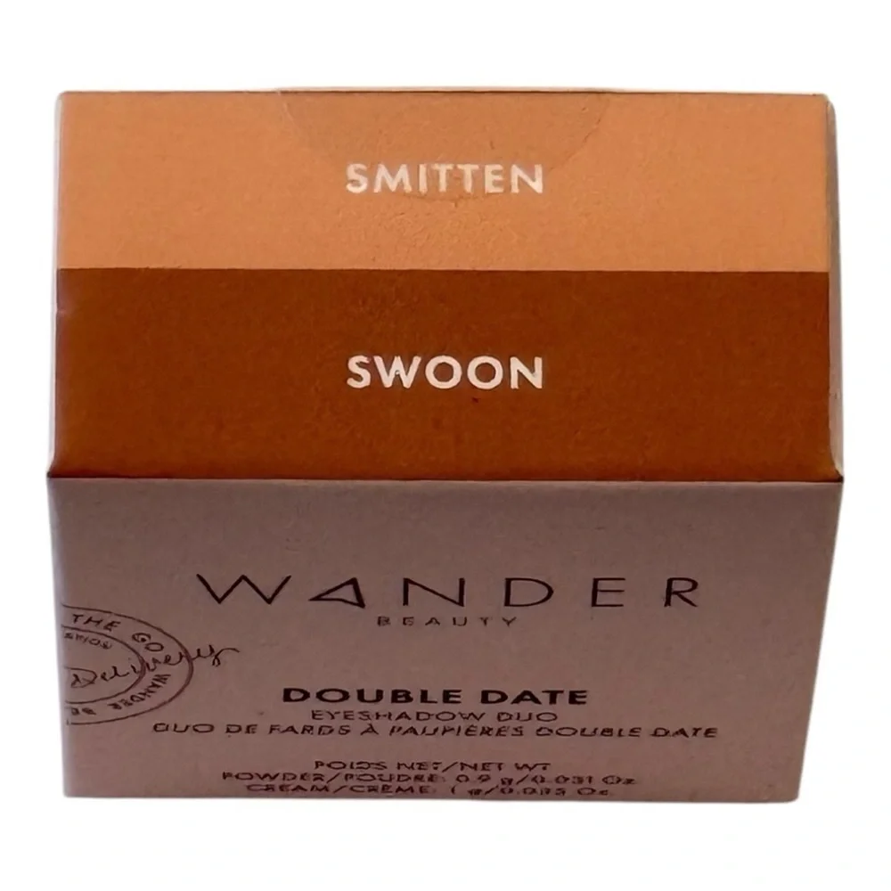 WANDER BEAUTY Double Date Eyeshadow Duo Smitten & Swoon NEW